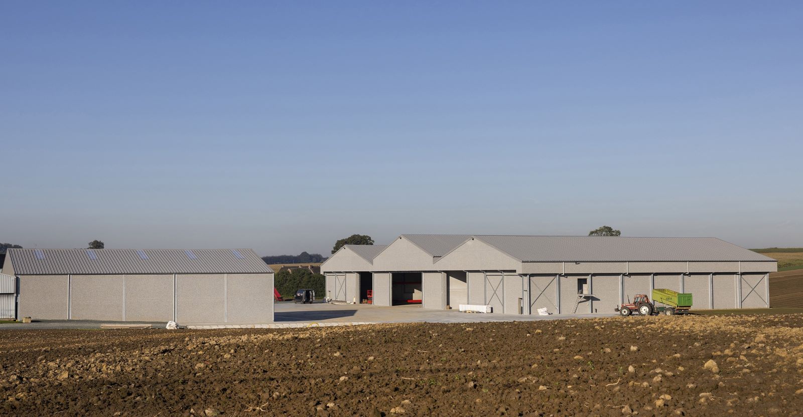 Bâtiments de stockage pour pommes de terre