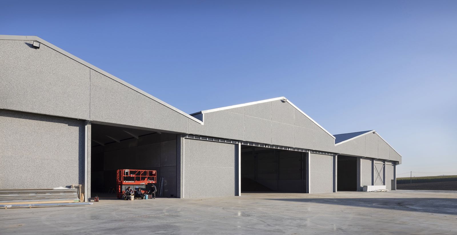 Bâtiments de stockage pour pommes de terre