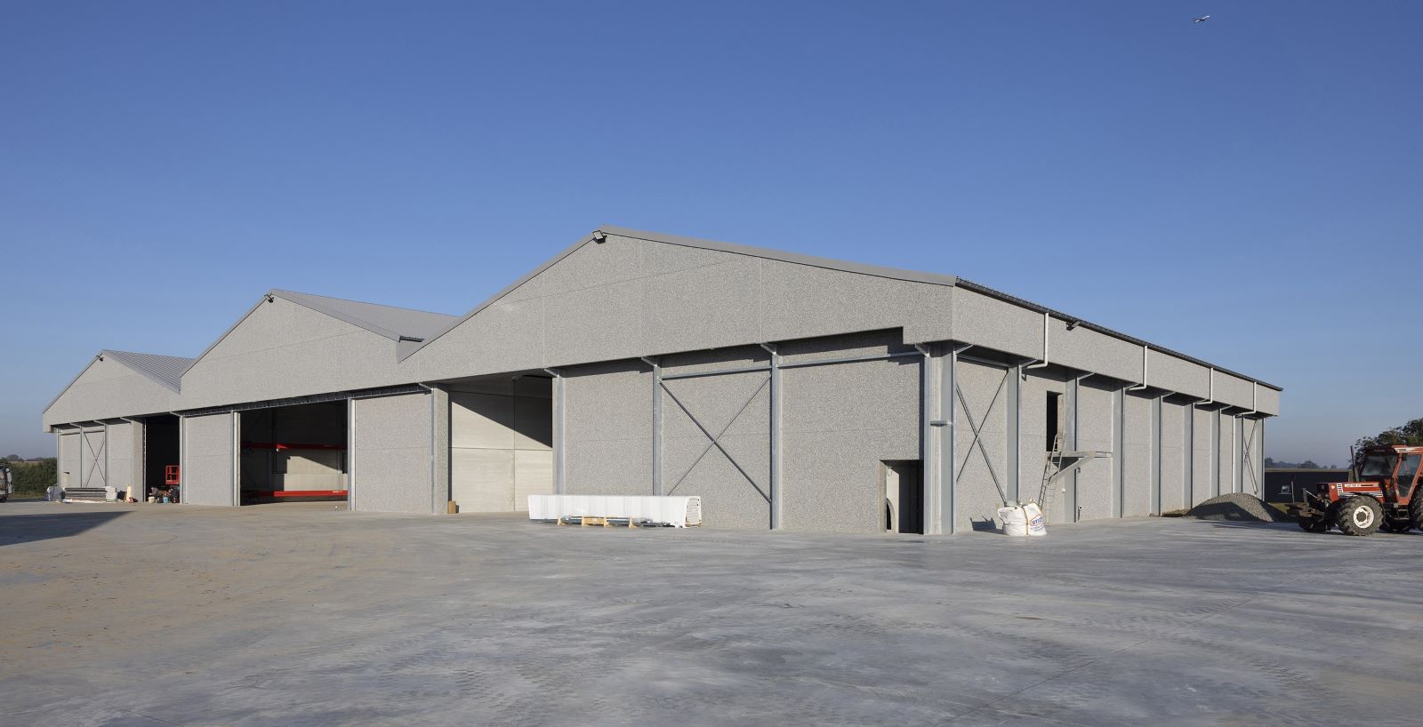 Bâtiments de stockage pour pommes de terre